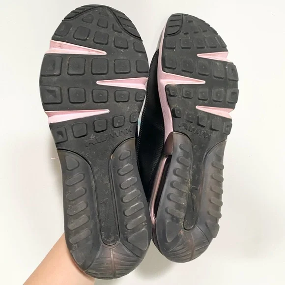 Womens Nike Air Max 2090 Black/Pink Sneaker CW4286-100‎ Modern POP - Picture 6 of 7